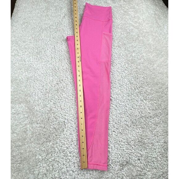 Aerie Offline Goals High Rise 7/8 Legging Pink Mesh Pockets - Picture 11 of 12